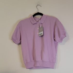 Lavender Polo Shirt Everlane NWT